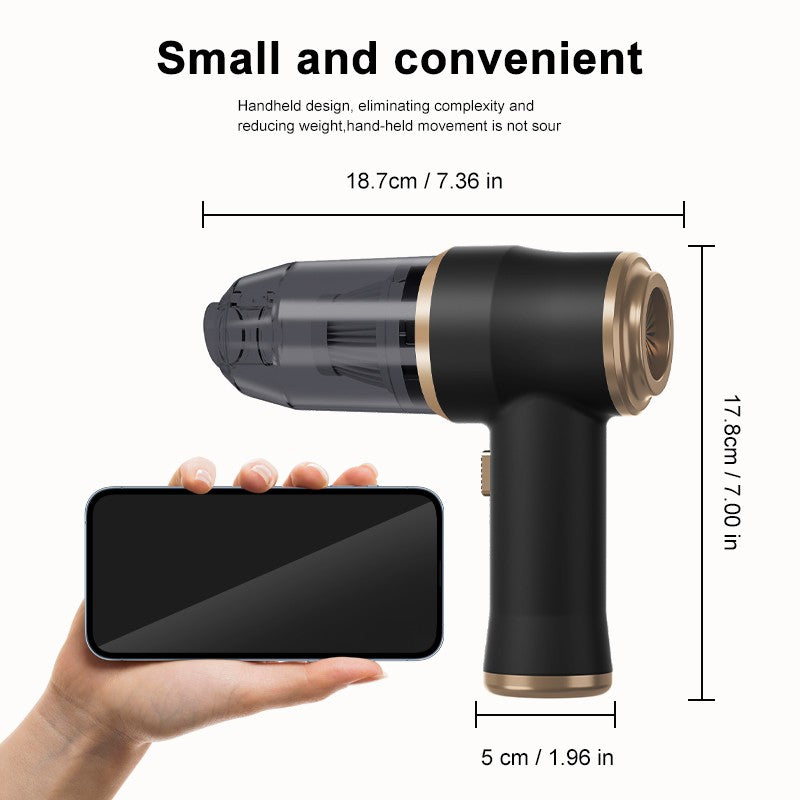 Aspirador de Pó Portátil sem Fio para Carro, Limpeza de Carpetes de Quarto, Alta Potência, Aparelho Doméstico, Máquina de Limpeza