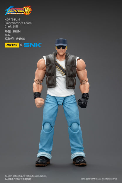 [Pré-venda] 1/18 JOYTOY Boneco de Ação SNK KOF'98UM Ikari Warriors Equipe Anime Modelo de Brinquedo
