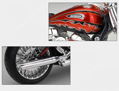 Maisto 1:12 Harley 2014 CVO BREAKOUT Liga de Motocicleta de Corrida Modelo Diecasts Moto Off-road de Metal Brinquedos Infantis Presente