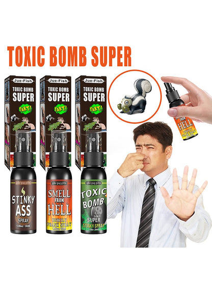30ml Fart Spray Party Supplies Plastic Liquid Fart Gag for Adults Kids Terrible Stinky Fart Spray Non Toxic Halloween Funny Toys