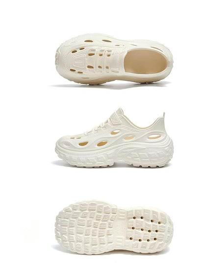 Men's Summer Clogs, Beach Shoes, Non-Slip, Anti-Odor, Baotou Women's Sports and Leisure Driving Sandals, Men's Outdoor River Tracing Shoes, Men's