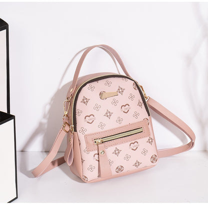 Flower backpack 2022 ladies bag fashion backpack women's bag bag women's fresh and sweet student school bag