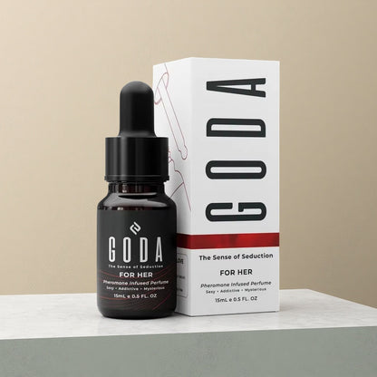 GODA Perfume com feromônios 15ml óleo essencial para homens e mulheres, presente de aniversário, presente de aniversário, aumenta a atração