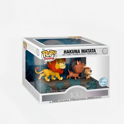 Funko Pop! Lion King Hakuna Matata Model Toys Movie Character Simba Action Figures Limited Edition Statue Doll Kids Holiday Gift