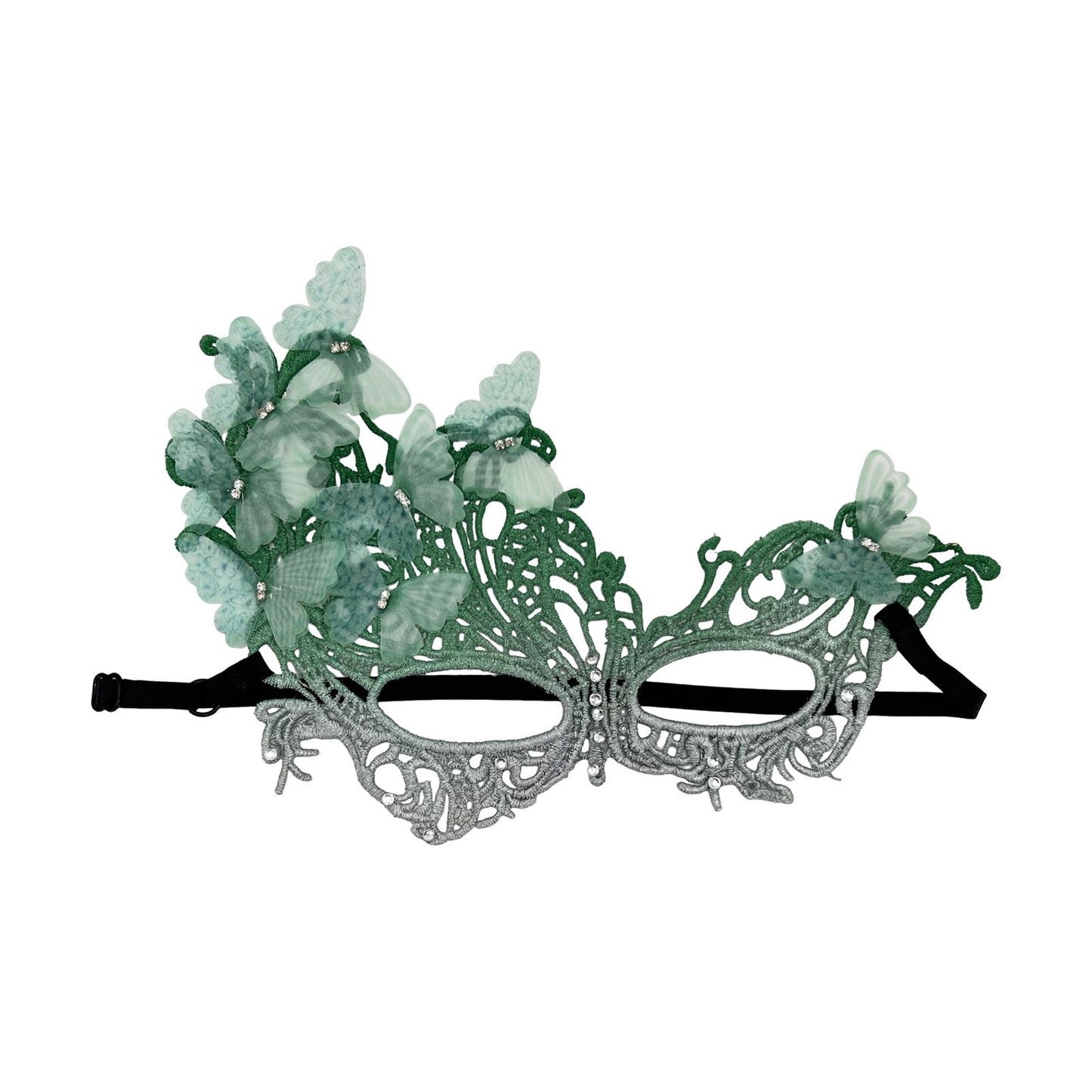 Butterfly Masquerade Mask Lightweight Gradient Party Mask Lace Half Face Mask Delicate For Birthday Party Wedding Costume Party