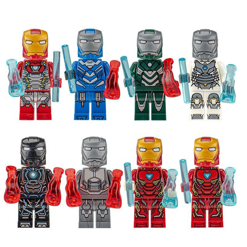 Peças de montar, figuras, bonecos humanoides, brinquedos, minifiguras, bonecas humanoides, brinquedos infantis, presentes de aniversário, personagens de desenhos animados