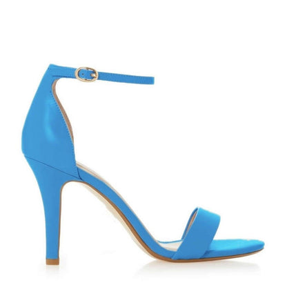 Women Sandals Sexy Open Toe Ankle Strap High Heels Ladies Shoes Buckle 9cm Mid Thin Heel Summer Party Wedding Shoes Plus Size