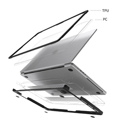 [MacBook Air 13 Case] TPU Soft Edge 2025 M4 Laptop Case For MacBook Air 15.3,Air 13.6 Case M4 M3 M2 For Macbook Pro 14'' M5 2025