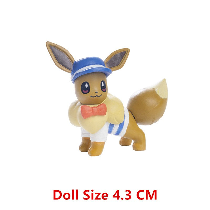 Boneco de Anime Pokémon Pikachu Charizard Mewtwo Dragão Voador Figura de Coleção de Monstros de Bolso Brinquedos de Ação Modelo Presente de Aniversário Infantil