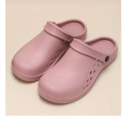 High Quality Scrub Shoes Non-slip Dentist Nursing Clogs Healthcare Service Work Slippers Soft Operating Room Protective Clogs