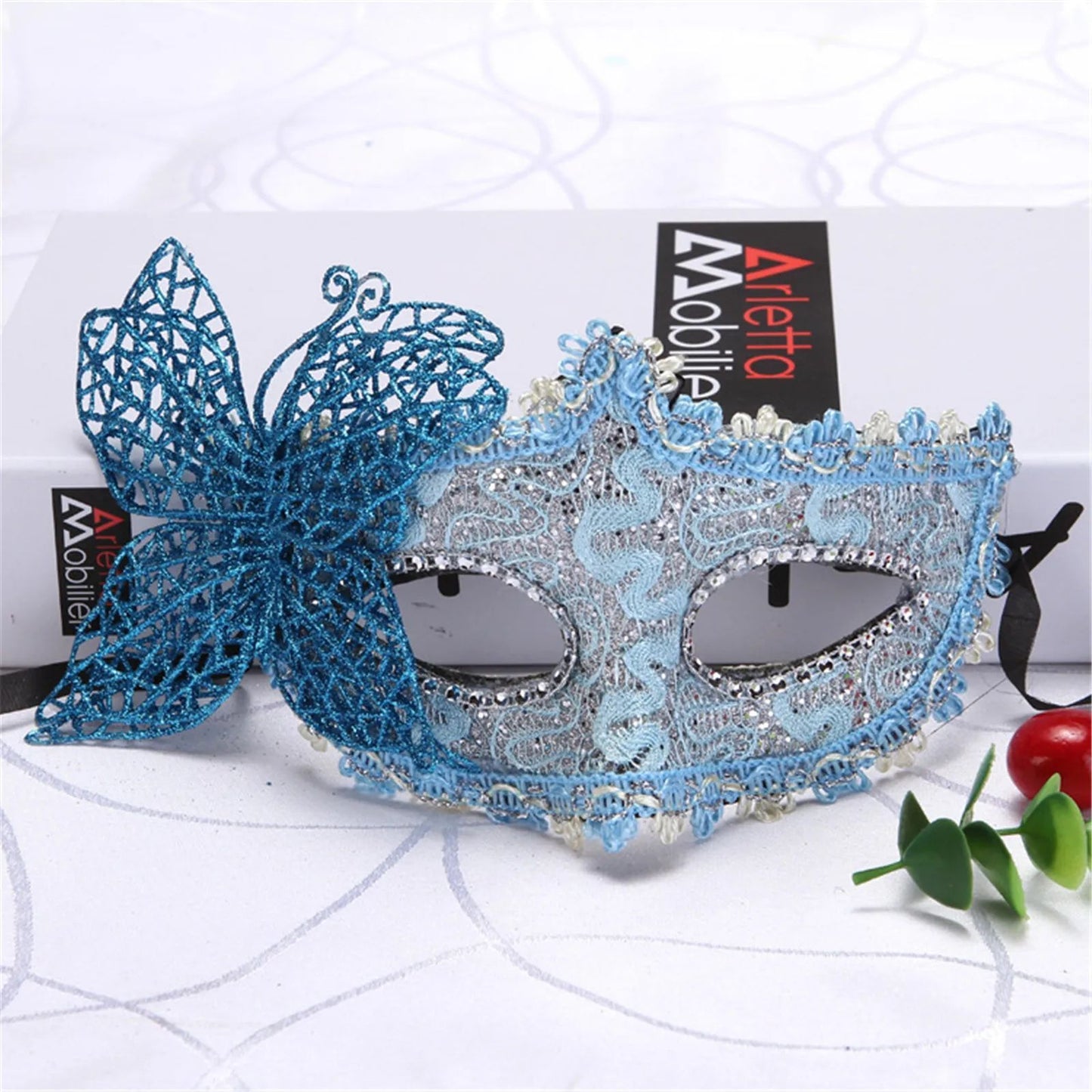 Lightweight Masquerade Mask Eye-Catching Costume Accessory Unique Dragon Pattern Leather Cloth Surround For Halloween Events