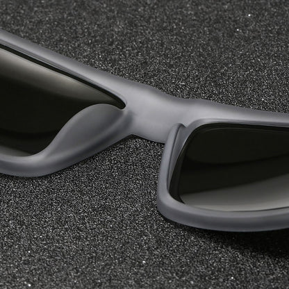 4 PCS Fashion Vintage Square Sunglasses Men Fishing Driving Man Luxury Brand Designer Sun Glasses Anti-Glare Retro Eyewear UV400