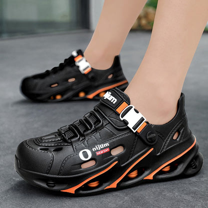 Men Outdoor Sandals Men's Outdoor Sandals Sport Slippers Beach Slides Breathable Clogs Men Casual Garden Shoes Non-slip Hiking