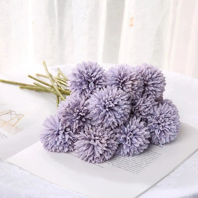 3/5Pcs Dandelion Flower Bouquet Valentine's Day Party Birthday Room Decoration New Year's Gift Supplies Hyacinth Wedding Decor