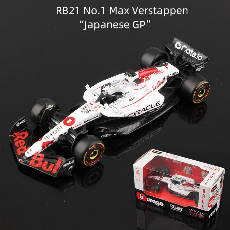Bburago 1:43 2025 F1 Carro de Liga Modelo Fórmula Corrida Miniatura Brinquedo SF25 RB21 W16 MCL39 Red Bull Mercedes Ferrari McLaren