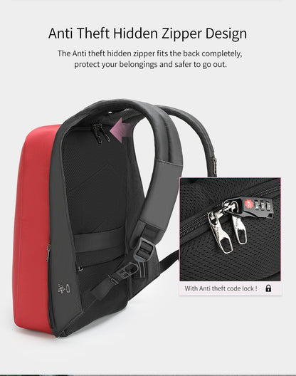 Tigernu Waterproof Anti Theft Female Mochila 15.6inch Laptop Backpack USB Backpacks Fashion Travel School Bag Backpack For Women