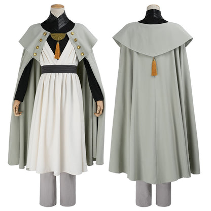 HOLOUN Witch Hat Atelier Anime Qifrey Cosplay Costume Convention Halloween Christmas Party Cloak Top Pants Hat Outfit