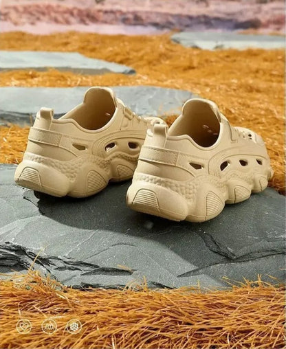 Outdoor Sports Slippers for Men and Women, Thick-Soled Eva Non-Slip Breathable Clogs, Fishing Beach Sandals for Men and Women