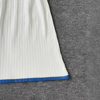 2025 Women's Knitted Dress Chic V-Neck Knit Dress for Women - Elegant Slim Fit Office to Weekend Style Fall Winter Sweater Dress