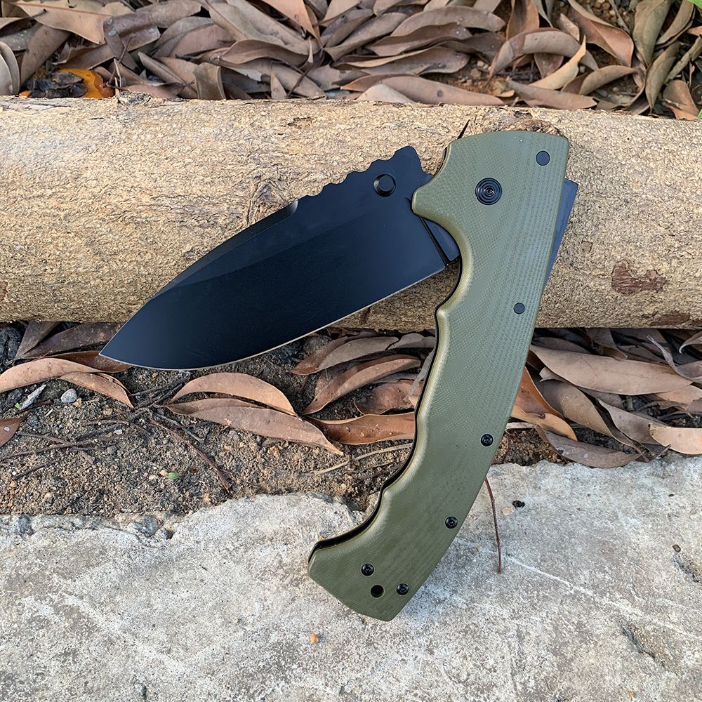 Nova faca de caça dobrável 5Max, facas táticas militares, lâmina S350VN, cabo G10, EDC, faca de acampamento para caminhadas ao ar livre, ferramenta de sobrevivência