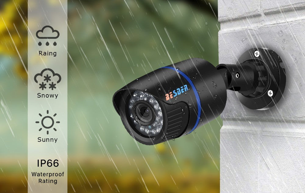 BESDER Ultra HD 8MP 4K IP Camera 48V POE 5MP 3MP 1080P Motion Detection RTSP Email Alert CCTV Video Surveillance Camera XMEye