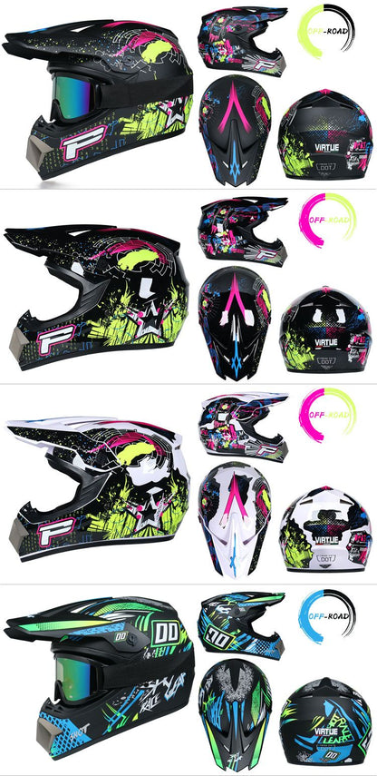 Capacete de motocicleta infantil, capacete off-road, bicicleta downhill AM DH, capacete cross, capacete motocross, casco