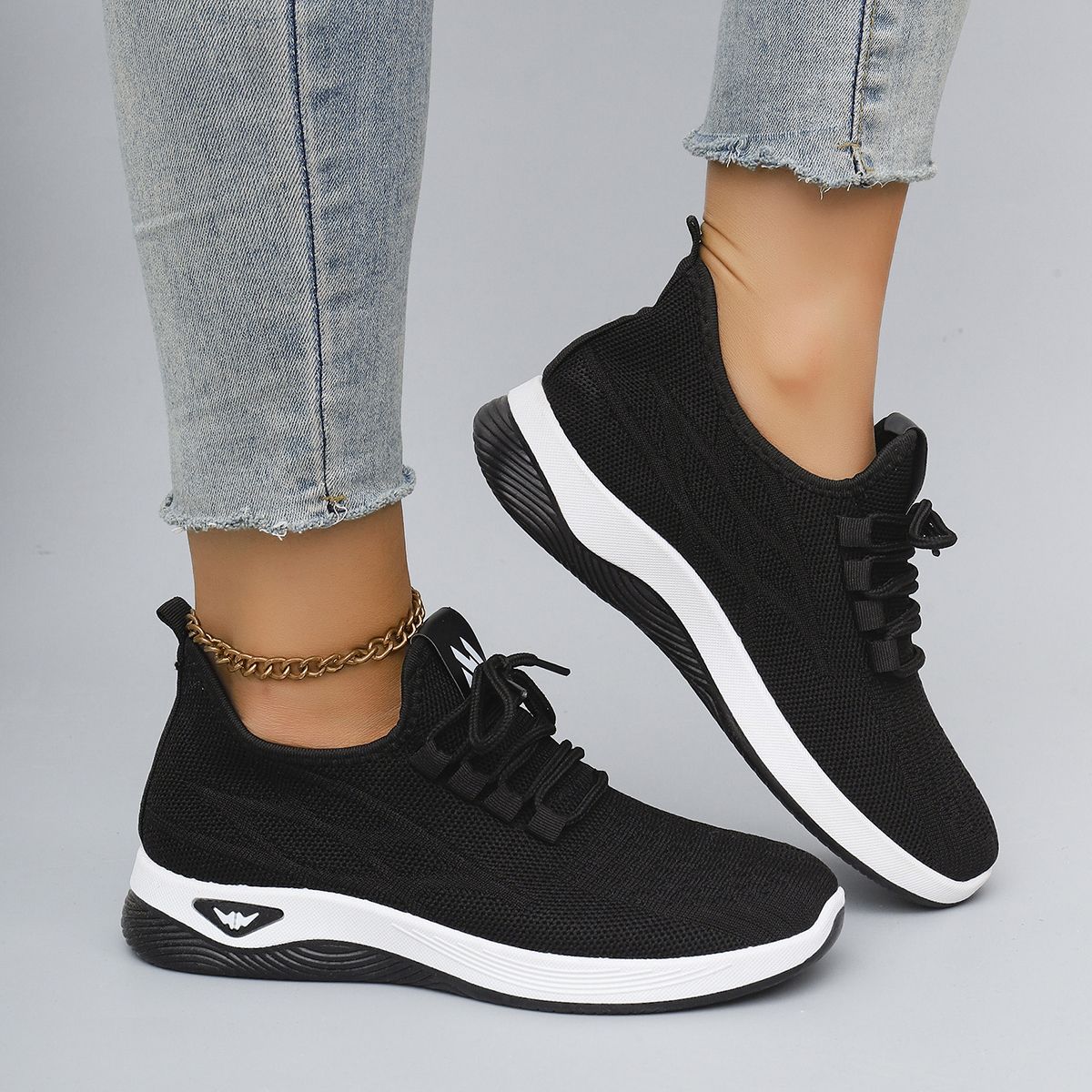 Women's summer breathable mesh flat shoes women's shoes casual sneakers shoes, clearance free shipping