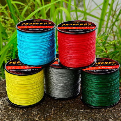 Linha PE Trançada Dyneema de 8 fios para Pesca em Rochas/Mar 0.1mm-1.0mm 6LB-300LB Linha Principal para Isca Multifilamento Livre de Emaranhados Fio PE Trançado