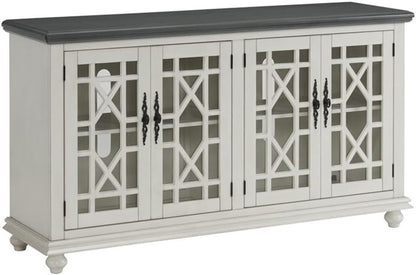 "Elegant TV Stand - 63" W x 35" H Slim Media Console, Modern Design for Living Room & Bedroom";;VERDADEIRO;;"Antique Black