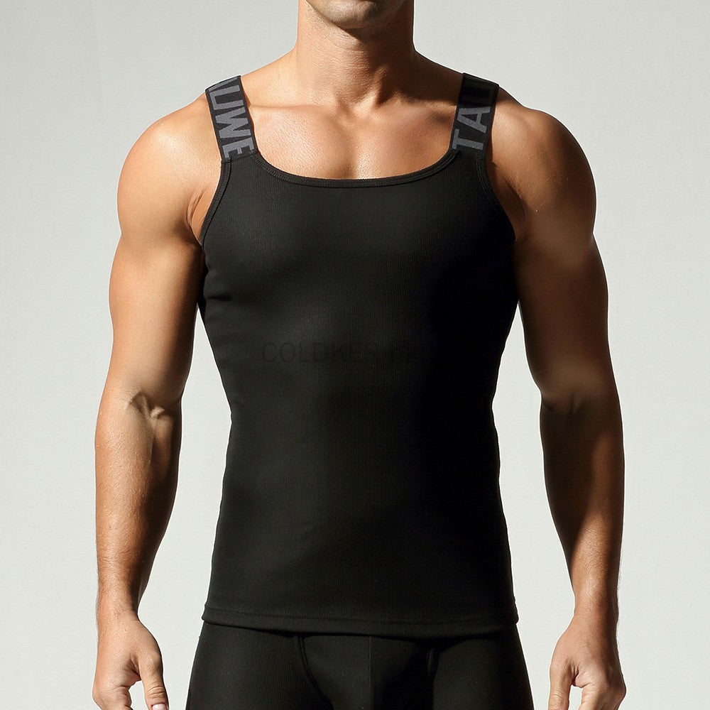 TAUWELL Fashion Men Tank Tops Sleeveless Tops Summer Undershirt for Gym Casual Wear Skinny Streetwear O-neck Male Vests 2025