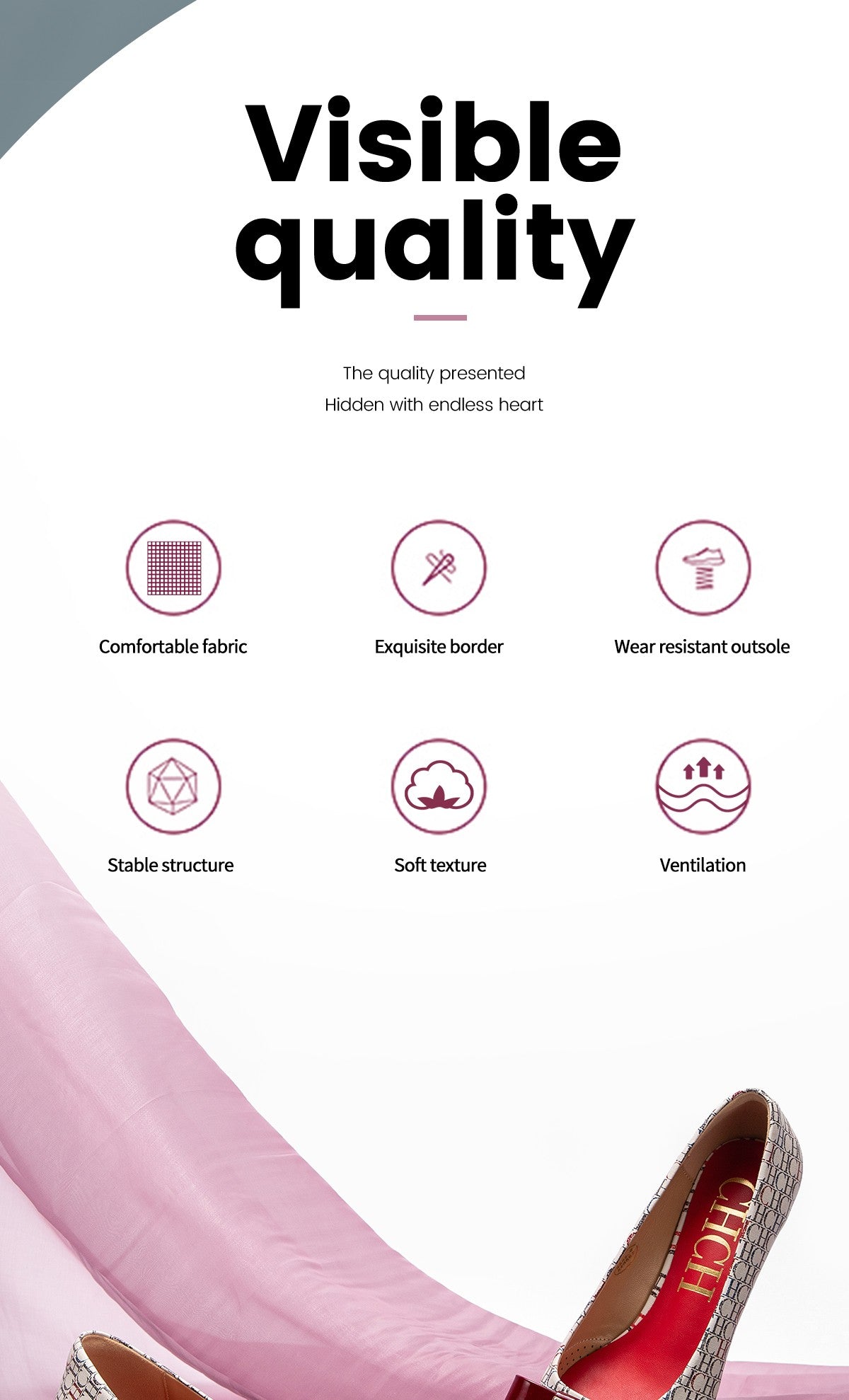 CHCH Women's High Heels Winter Anti Velvet Women's Shoes Business Dinner Black Heels 5cm