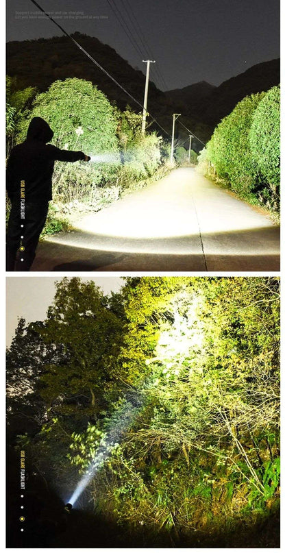 USB Powerful xhp70.2 Flashlight Torch Super Bright Rechargeable Zoom LED Tactical Torch xhp70 18650 or 26650 Battery Camp Lamp