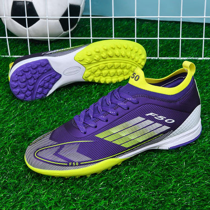 Men Professional Soccer Shoes Society Cleats Outdoor Football Shoes Society Cleats Grass Training Football Field Boots Sneaker