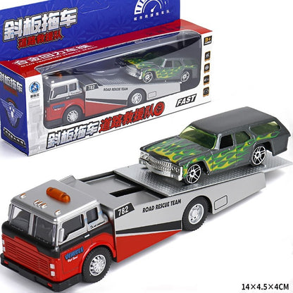 Caminhão Scania Contêiner 1:64 Caminhão Contêiner Americano Liga de Metal Diecast Modelo de Carro Veículos em Miniatura Colecionáveis Hobby Presente