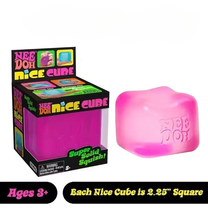 3pcs Nee Doh Jellyfish & Cube Squish Toy - Soft Jelly Squeeze Stress Relief Fidget, Sensory NeeDoh for Kids & Adults 2026@?