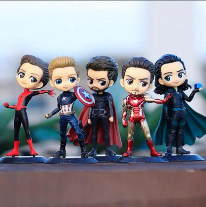 Bandai original Banpresto Qposket Vingadores Capitão América Thor Odinson Viúva Negra Bucky Barnes Thor Fine Collection Figuras