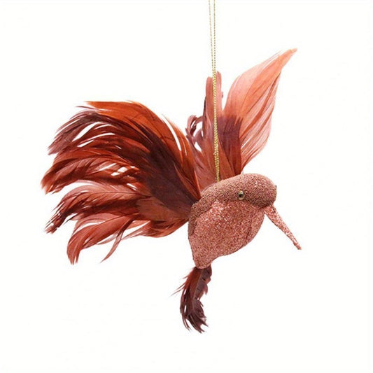 1pc Hummingbird Artificial Birds Fake Foam Animal Simulation Birds Model Artificial Pigeon Bird Shape Christmas Tree Pendant