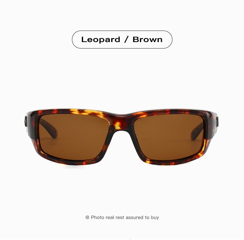 Óculos de Sol Polarizados KAROS Masculinos Leves para Esportes ao Ar Livre Dirigir Óculos de Sol Masculinos Lente em PC Armação UV400