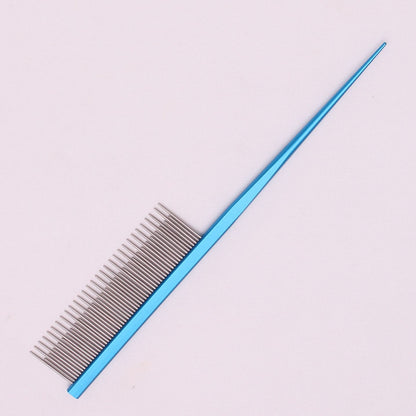 Pet Grooming Combs Aluminum Alloy Brush For Dogs Boundary Knot Massage Tools Professional Salon Cat Hair Cleaning Crescent 7900#