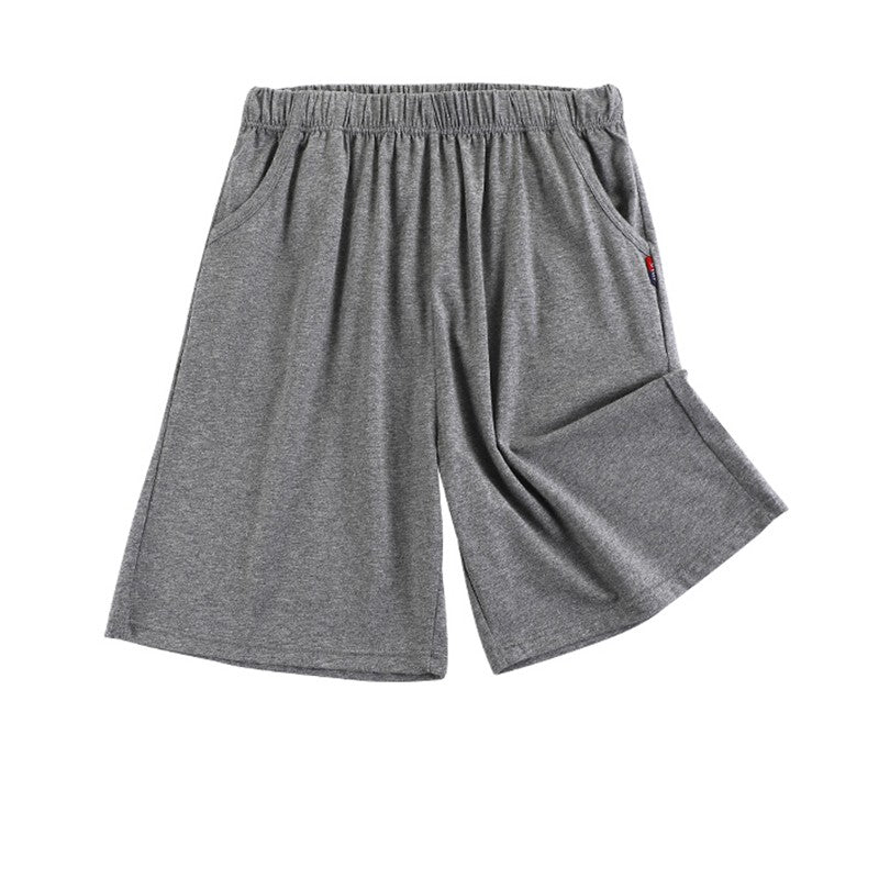 Pajama Pants Men's Shorts Summer Thin Casual Home Loose Large Size Five-Quarter Pants Home Beach Pants Men's Large Pants