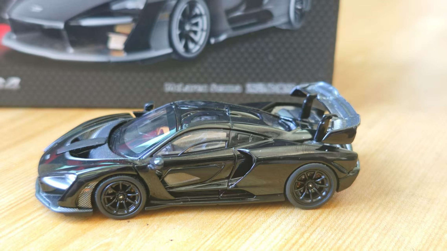 Novidade em Estoque Masdi 1:64 Mclaren Senna 1110 Edição Especial Modelo de Carro Estático em Liga Leve Personalizado Brinquedo de Menino Presente Colecionável