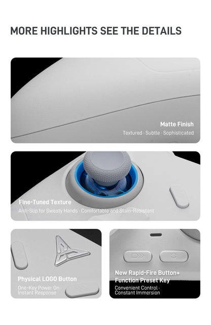 Flydigi Just Launched Direwolf 4 controller gamepad wireless gamepad for pc /Switch/Phone/tablet computer,with charging dock