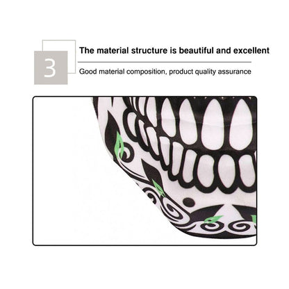 Adult Halloween Skull Mask Novelty DIY Cosplay Mask Full Face Day of The Dead Masks