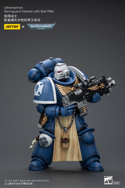 JOYTOY Warhammer 40k 1/18 Action Figures Anime 12,1cm Ultramarines Sternguard Veteran Coleção Modelo Brinquedos