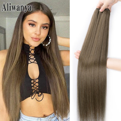Straight Tape in Hair Extensions Natural Hair Extensions Mini Tape ins Invisible Seamless Blonde Silky Natural Tape ins For Wome
