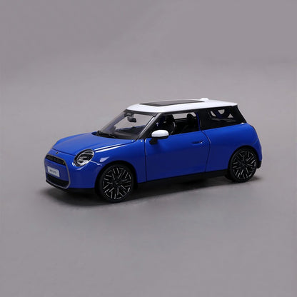 Novos em Estoque Maisto 1:24 Mini Cooper Se Azul Liga Miniatura Carro de Brinquedo Modelo Die-Cast Mini Cooper Se Coupe Esportivo Brinquedo Modelo Presente