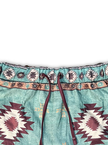 Women's Western Ethnic Resort Style Retro Casual Summer Geometric Pattern Printed Shorts