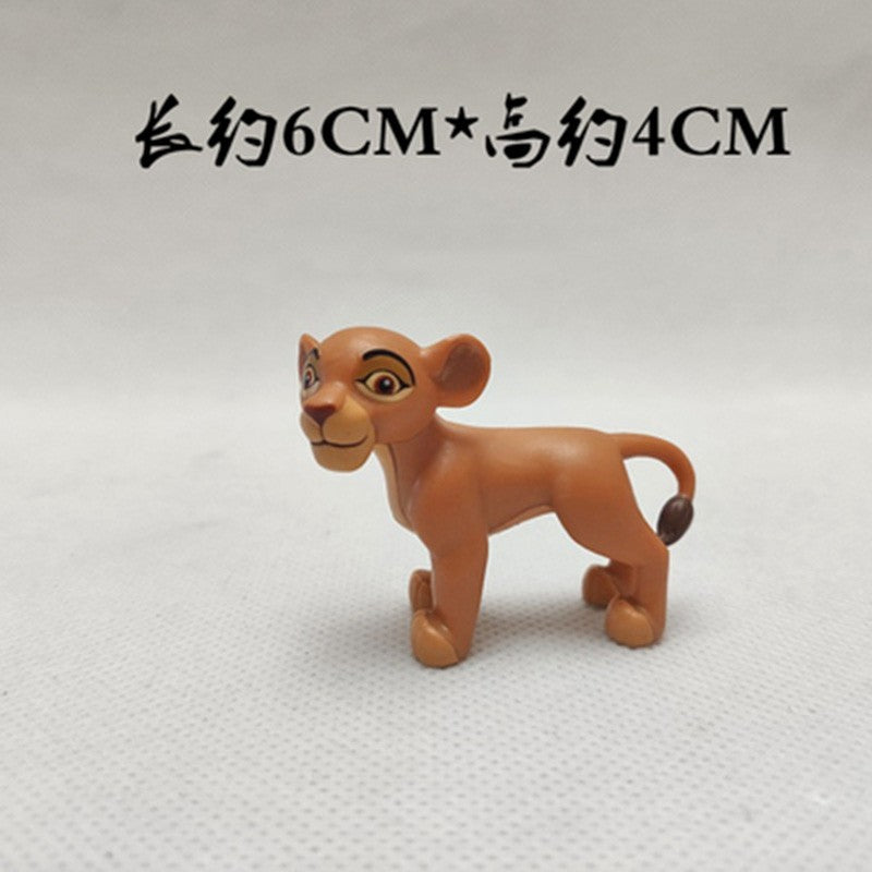 Disney O Rei Leão Engraçado Zazu Simba Mufasa Nala Sarabi Boneco de Ação Brinquedo Leão Fofo de Dedo Presentes de Aniversário para Crianças