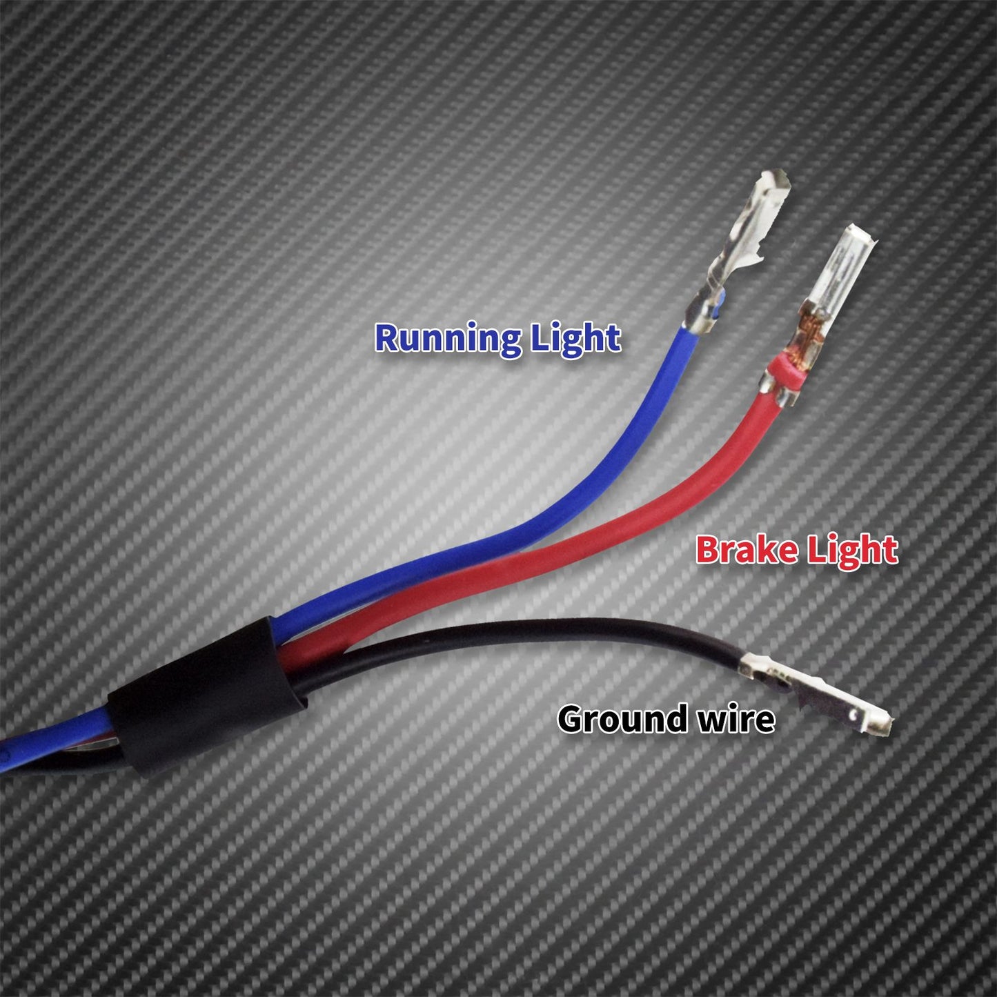 Luz traseira de LED 12V para motocicleta, lente fumê/vermelha, luz de freio, placa de licença, lâmpada traseira para Harley Dyna Touring Sportster Wide Glide