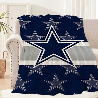 Dallas Cowboys Rugby Blanket Blanket for Couch Sofa Travel Home Hiking Picni Bed Beding Flannel Blanket birthday gift